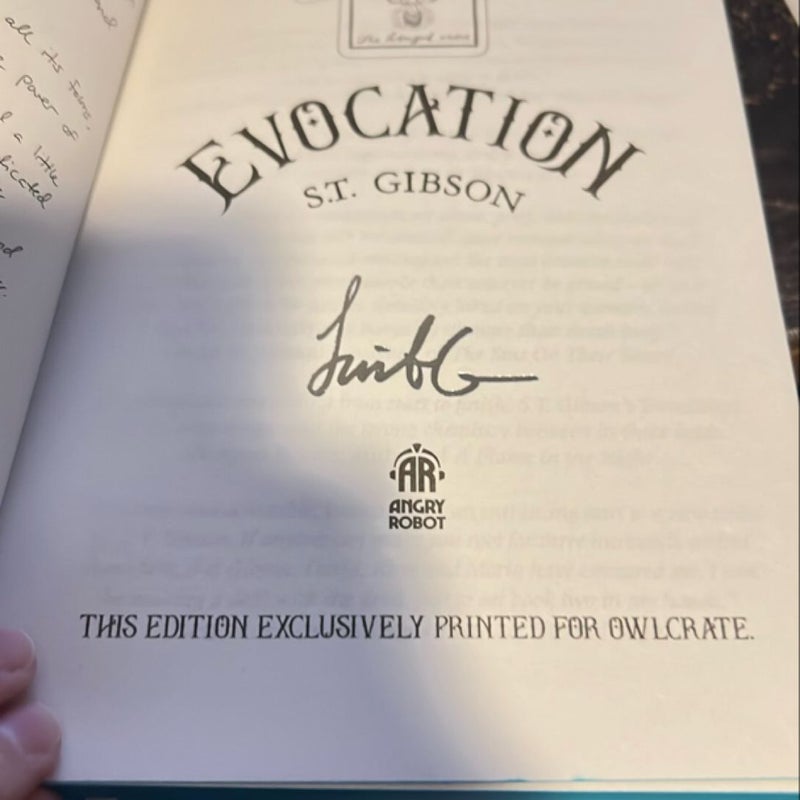 Evocation - Owlcrate edition