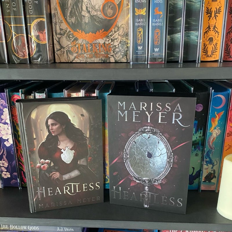 Litjoy Crate Signed & Special Edition of Heartless by Marissa Meyer
