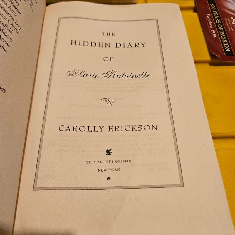 The Hidden Diary of Marie Antoinette