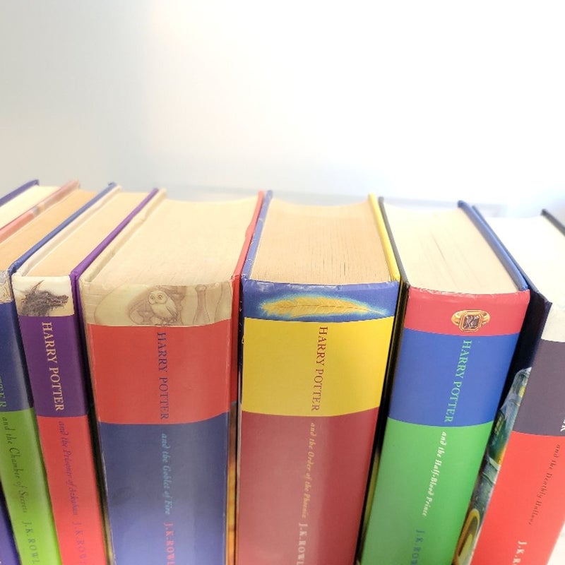 Harry Potter Bloomsbury UK 1-7 full set