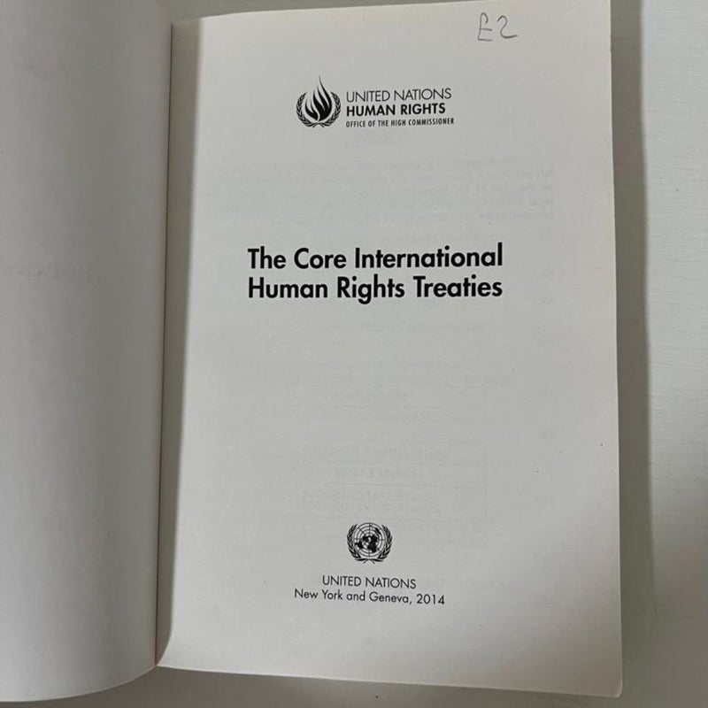 The Core International Human Rights Treaties