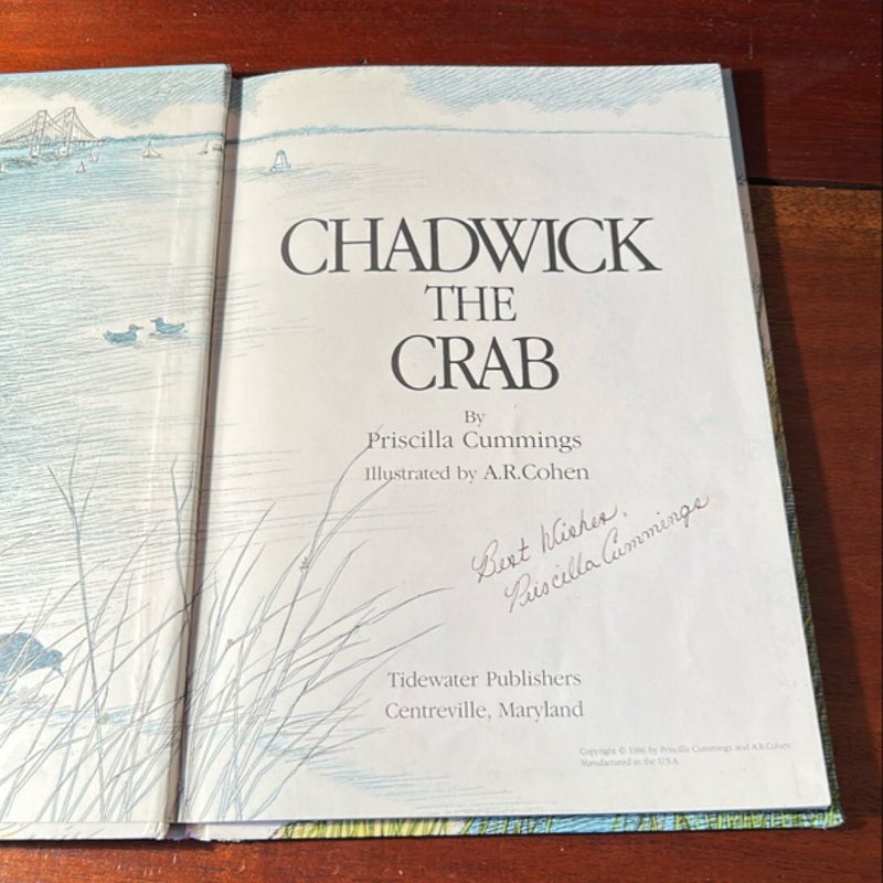 Chadwick the Crab (Signed)