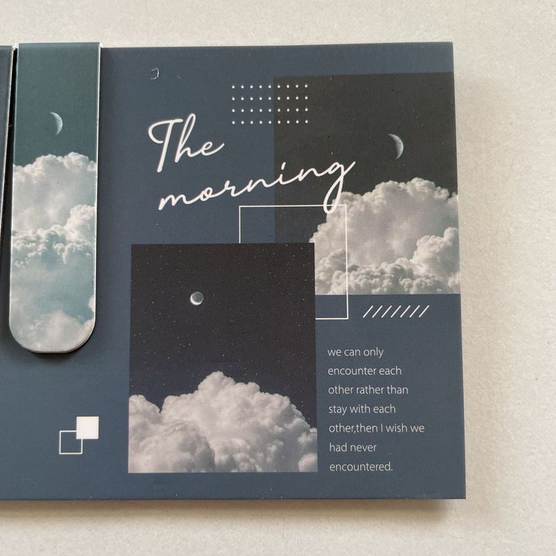 🔖 *Morning* Magnetic Bookmark Set