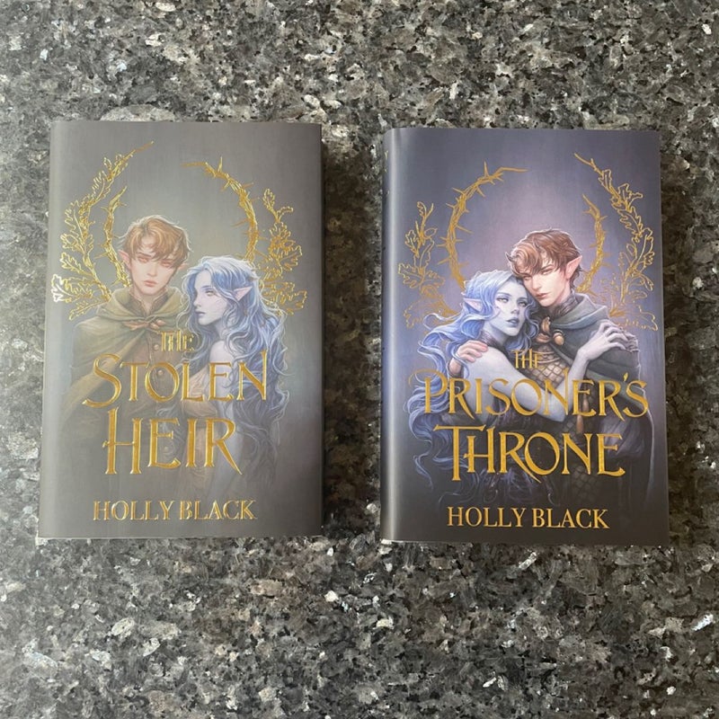 Fairyloot - The Stolen Heir & The Prisoner’s Throne by Holly Black