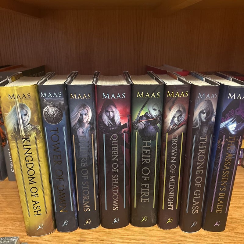 Throne of Glass Hardcover Set