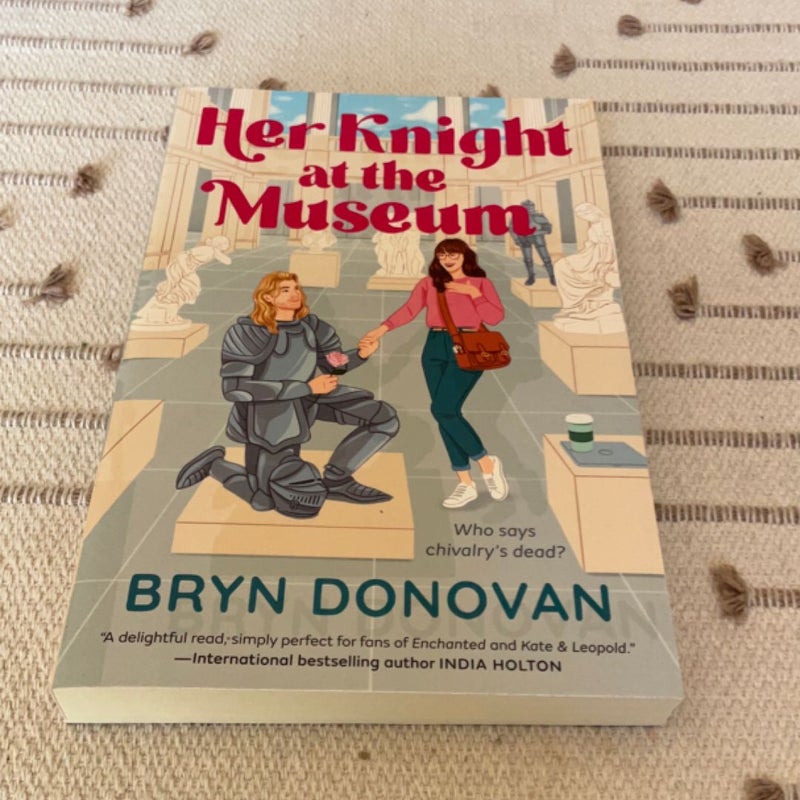 Her Knight at the Museum