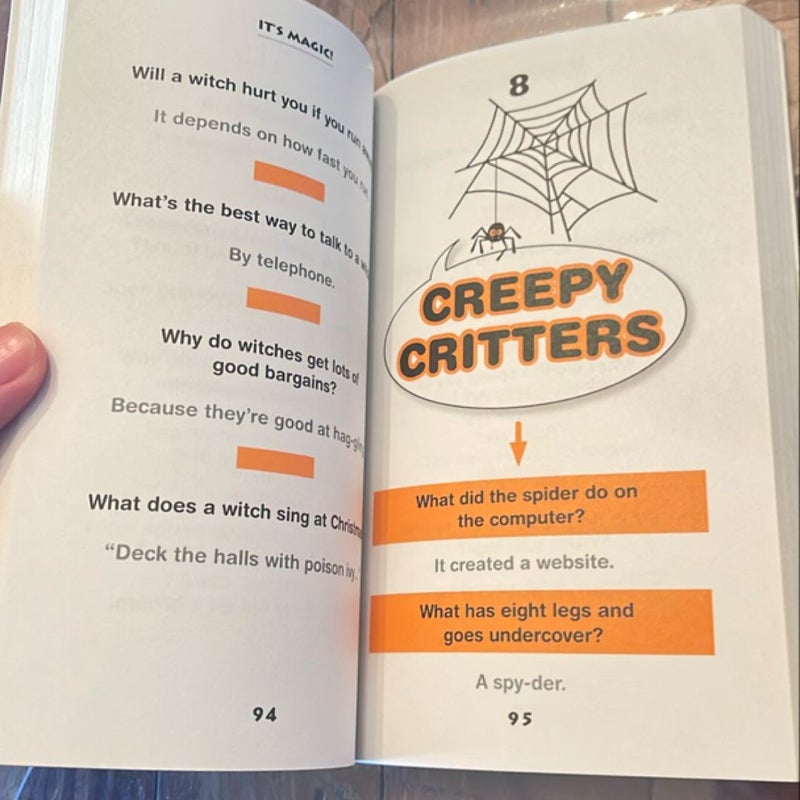 The Spookiest Tricks and Treats Joke Book Ever!