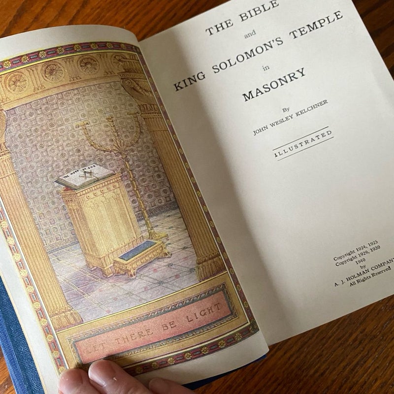 The Bible and King Solomon’s Temple in Masonry - Illustrated