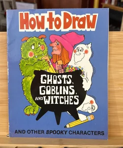 How to draw a ghost goblins and witches