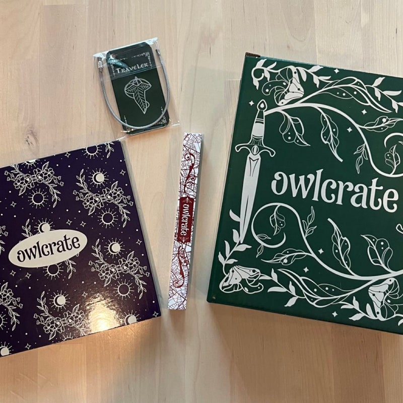 Owlcrate May 2024 Box items