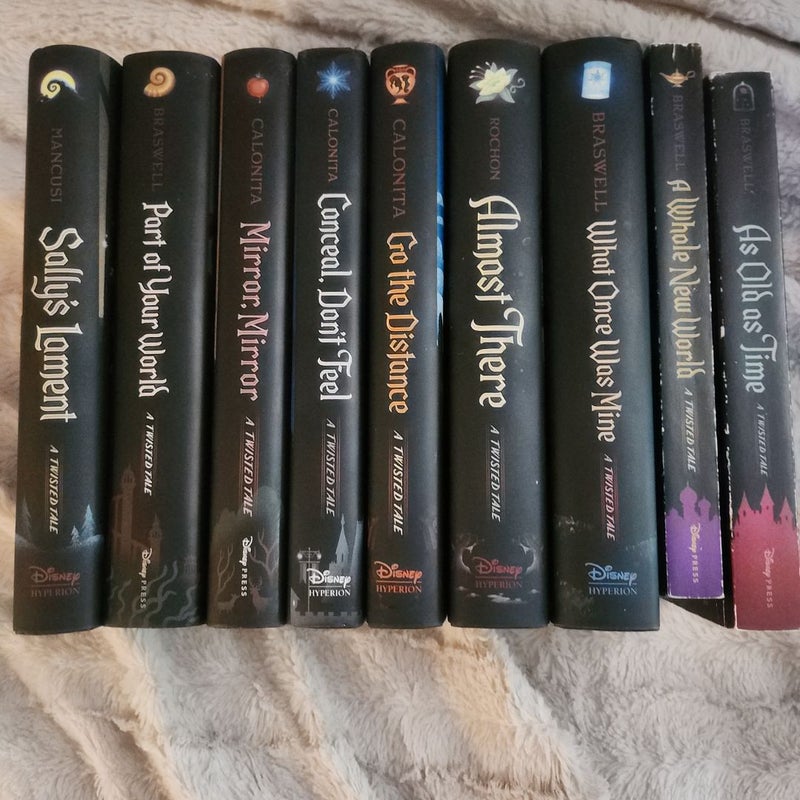 Disney Twisted Tales book set ( 9 books )