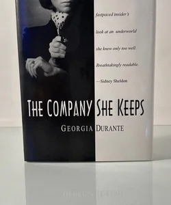 SIGNED The Company She Keeps by Georgia Durante (1998, Hardcover, Very Good+)