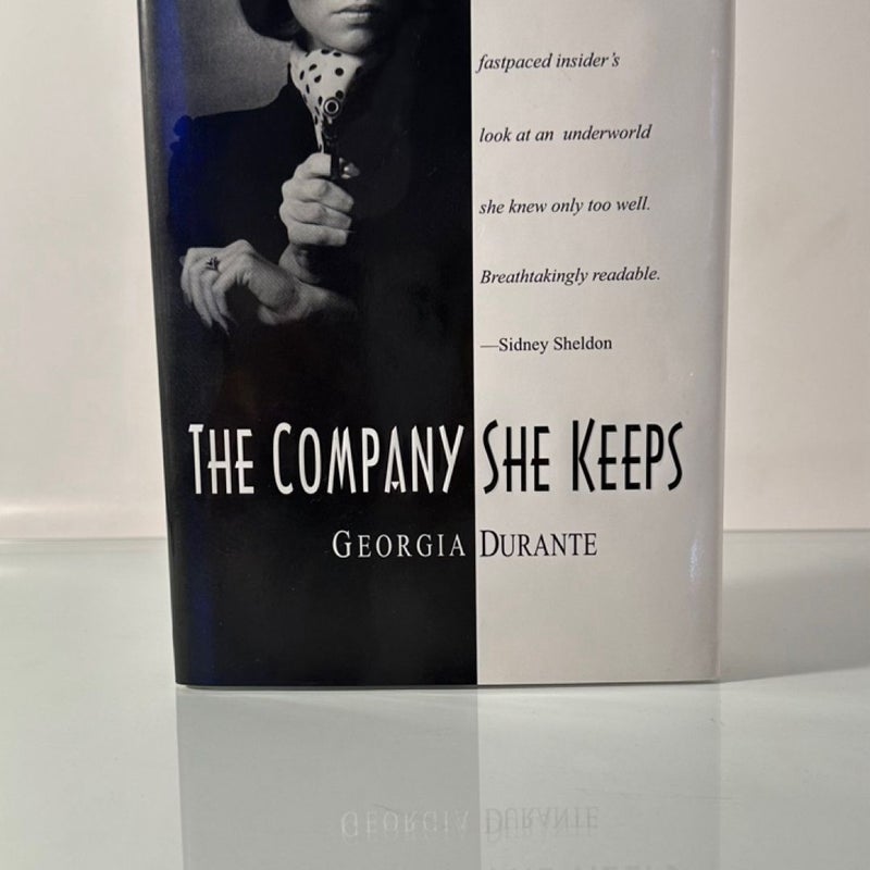 SIGNED The Company She Keeps by Georgia Durante (1998, Hardcover, Very Good+)