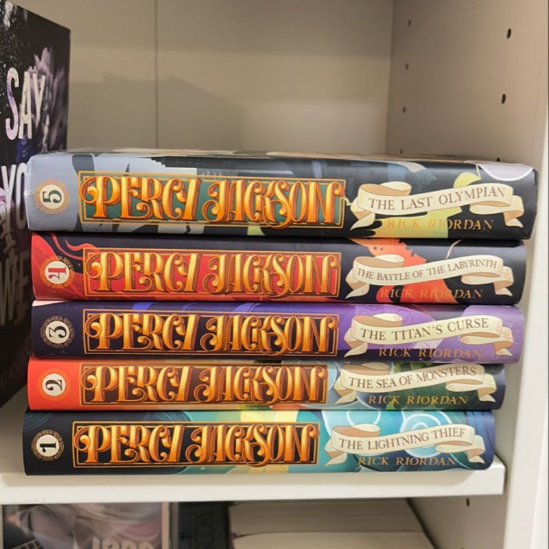 Percy Jackson and the Olympians (Entire Box Set)