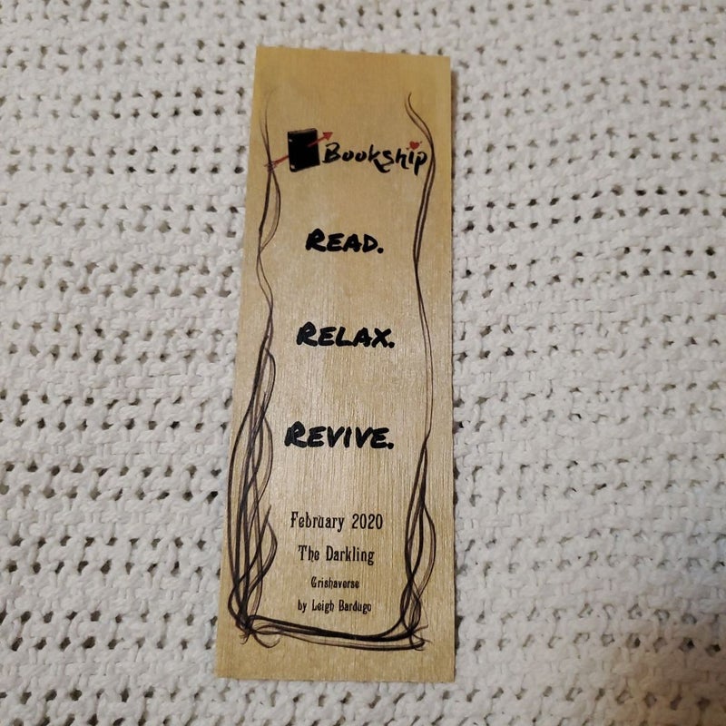 Shadow and Bone Wooden Bookmark