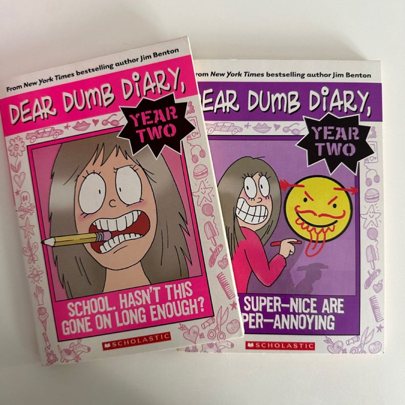 Dear Dumb Diary, Year 2 (2 book bundle)