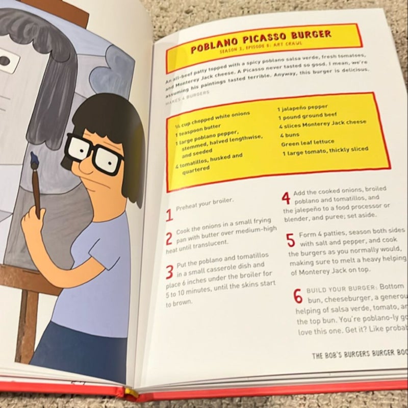 Bobs Burgers Burger Book N/R