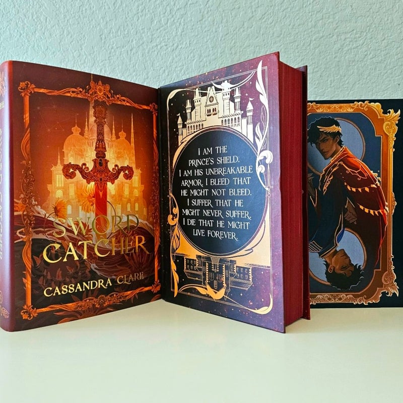 Sword Catcher Owlcrate First Edition Hardcover Digitally Signed Cassandra Clare