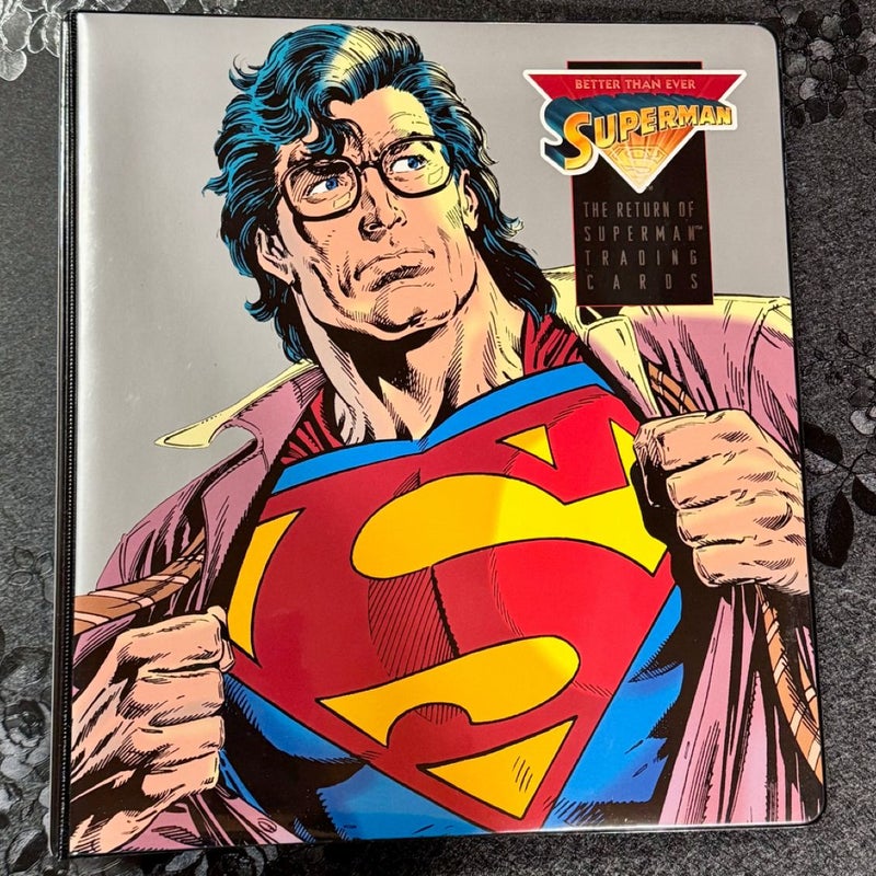 1993 Skybox THE RETURN OF SUPERMAN Factory Binder