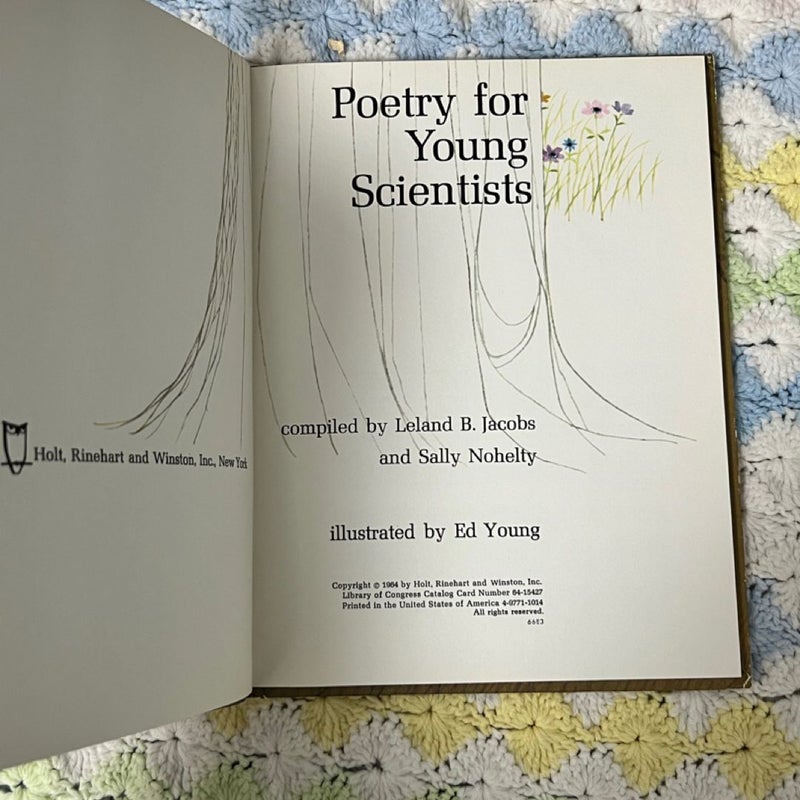 Poetry for Young Scientists