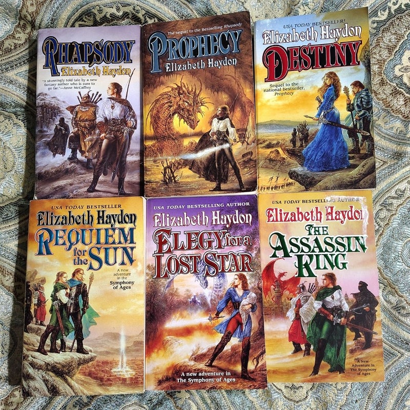 Elizabeth Hayden fantasy book bundle