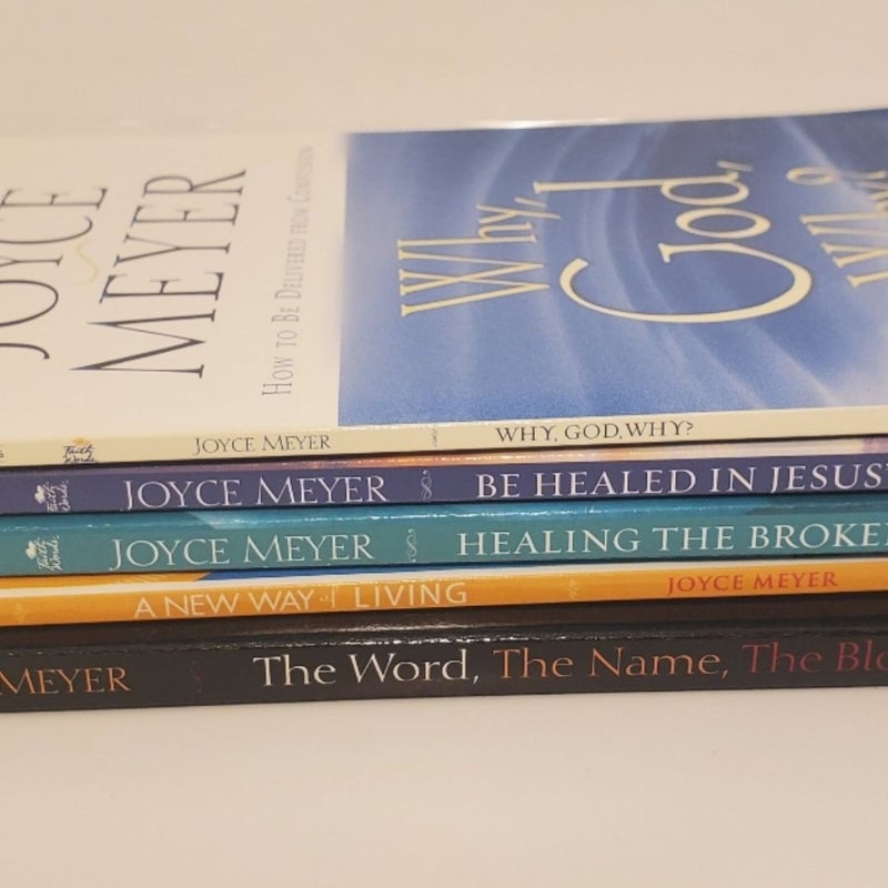 Joyce Meyer Bundle of 5