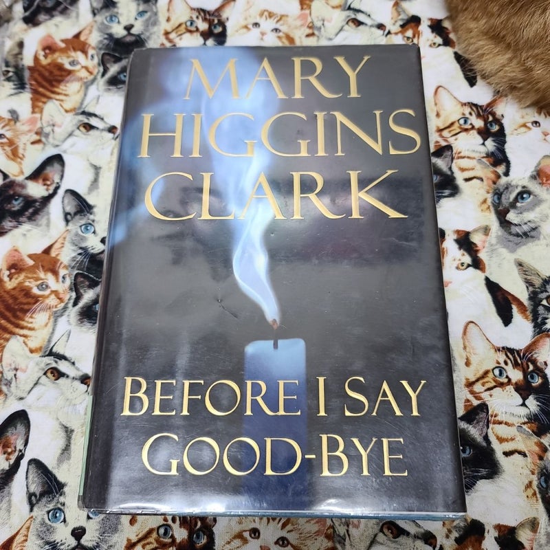 Before I Say Good-Bye