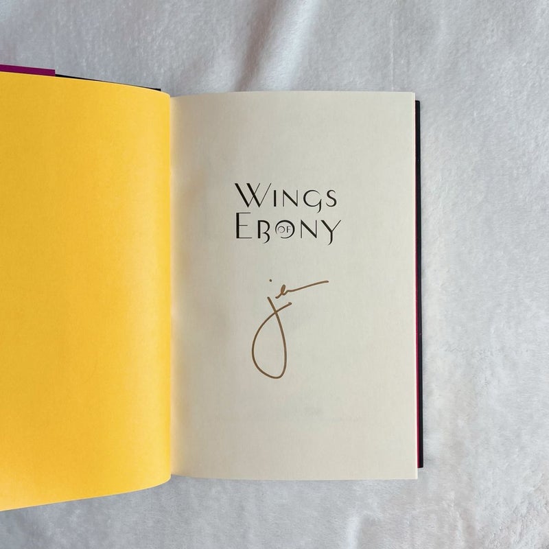 Wings of Ebony *SIGNED FIRST EDITION* 