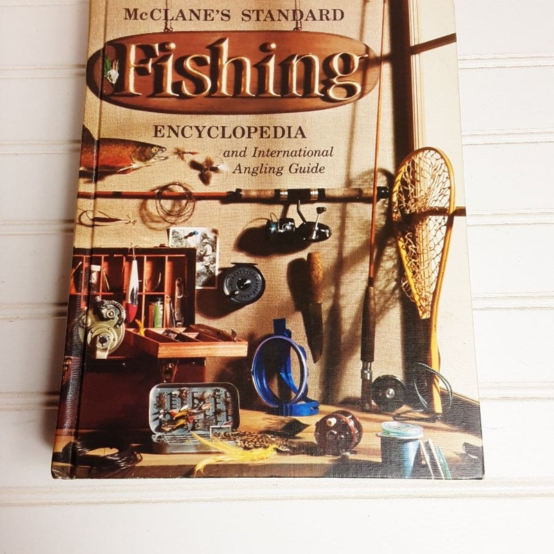 Mclane's Standard Fishing Encyclopedia Book By AJ McClane Hard Back W/cover