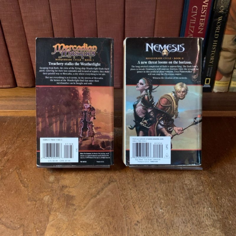 Magic the Gathering Masquerade Cycle 1 & 2: Mercadian Masques, Nemesis