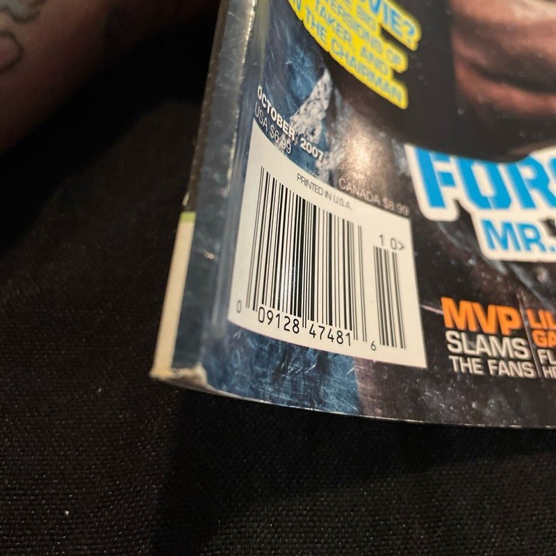 MR. KENNEDY WWE MAGAZINE Wrestling October 2007