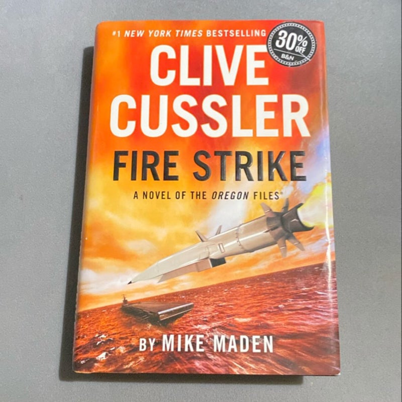 Clive Cussler Fire Strike