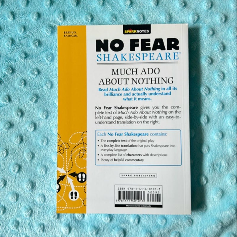 Much Ado about Nothing (No Fear Shakespeare)