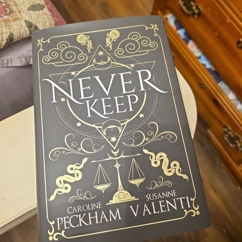 Never Keep (Book 1 in the Sins of the Zodiac Series)