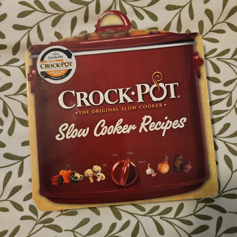 Cookbook Rival Slow Cooker