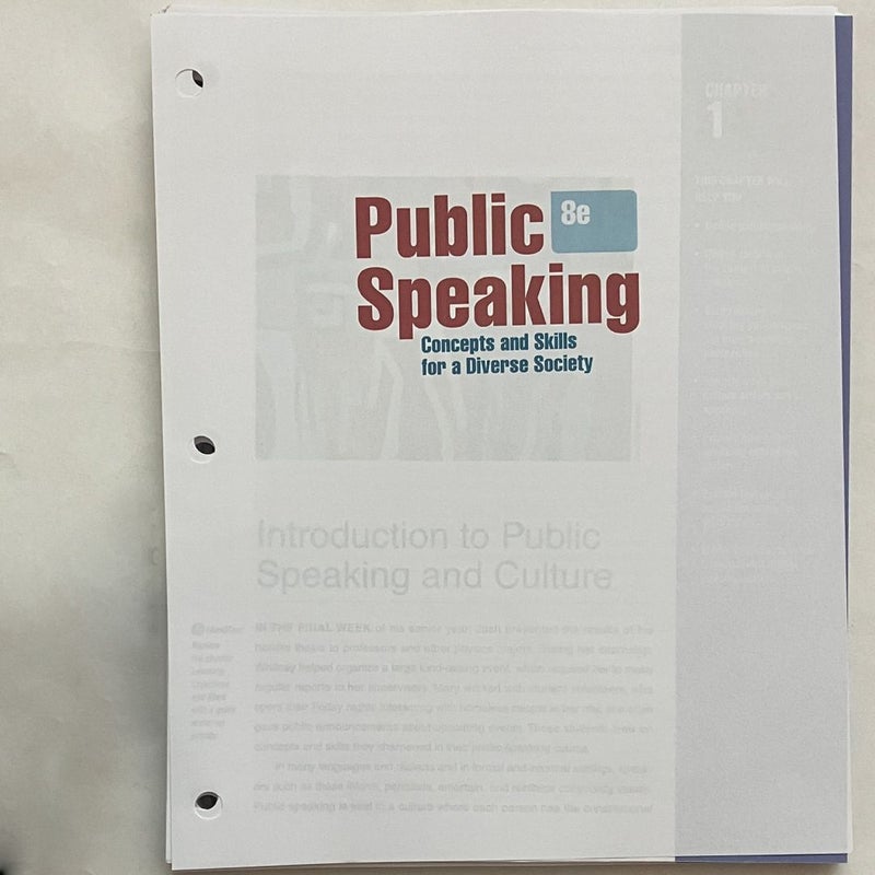 Public Speaking