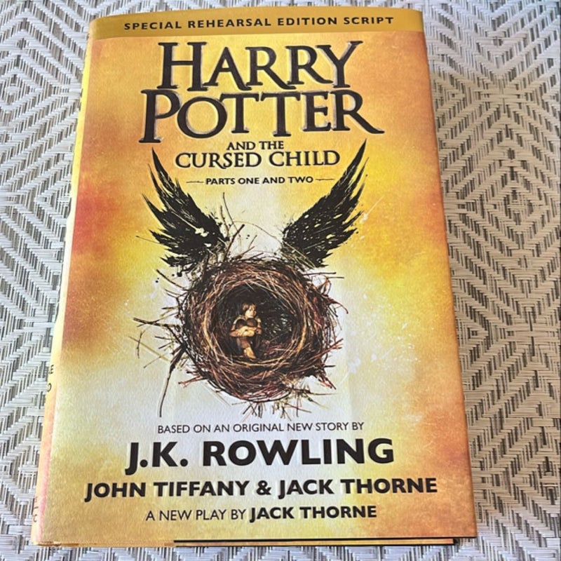 Harry Potter and the Cursed Child Parts One and Two (Special Rehearsal Edition Script)