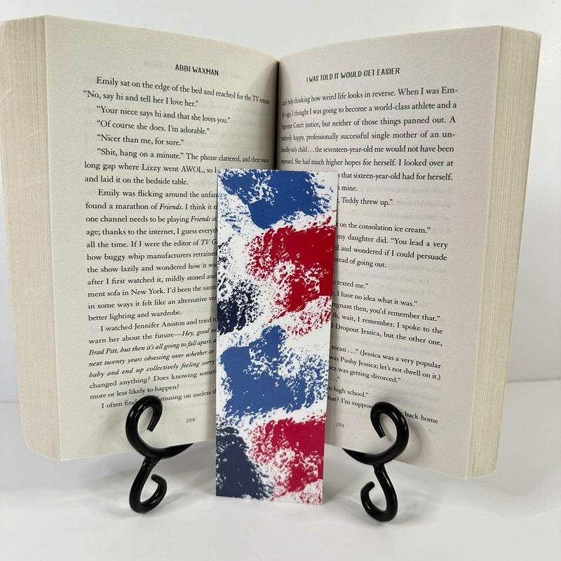 “Paint Splatter” Bookmark