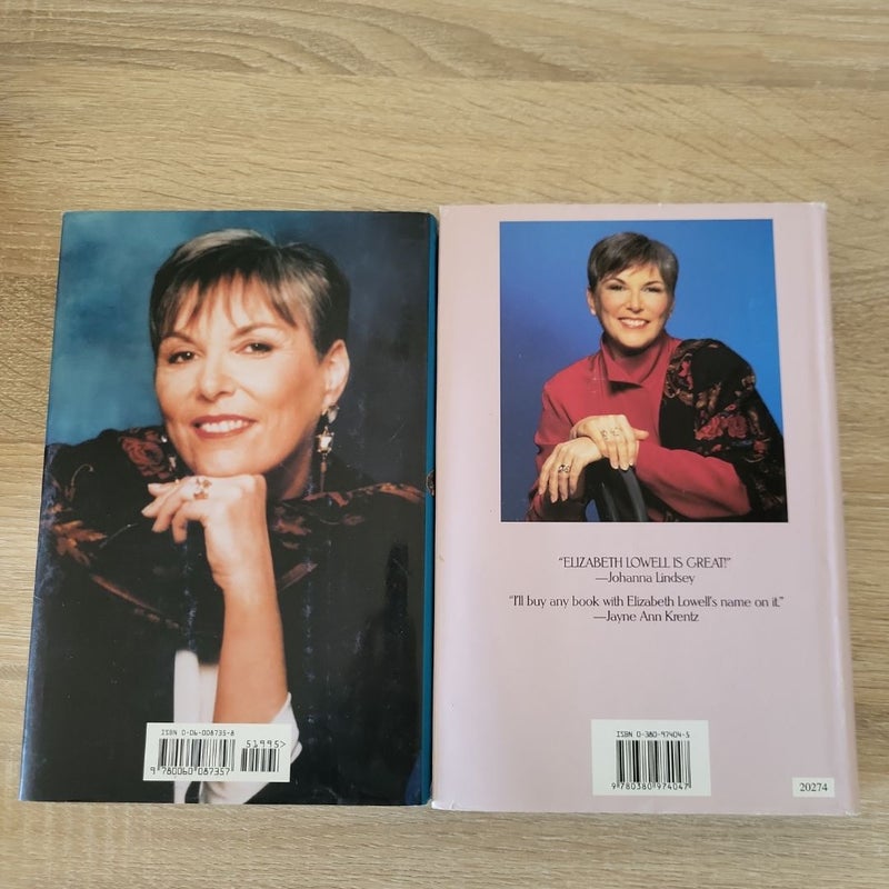 Elizabeth Lowell Hardcover bundle 