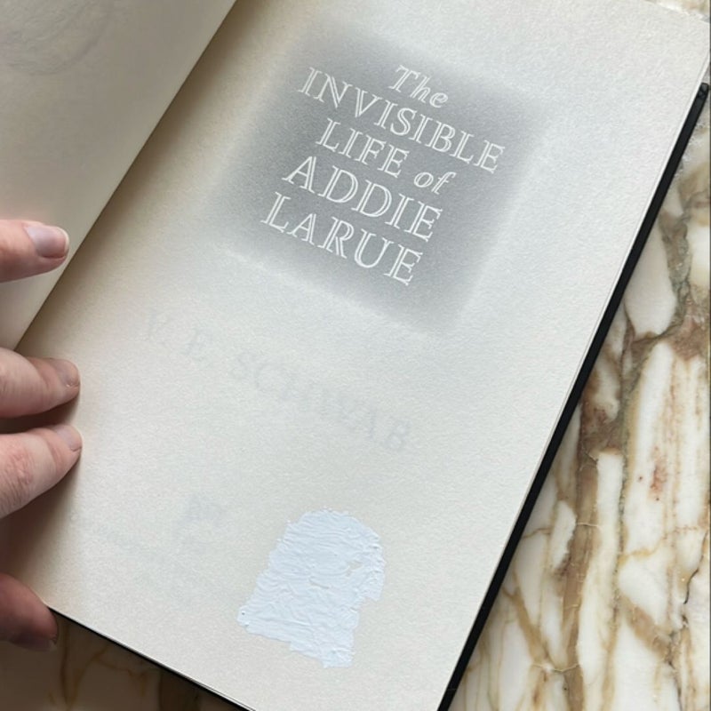 No Dust Cover but SIGNED: The Invisible Life of Addie LaRue