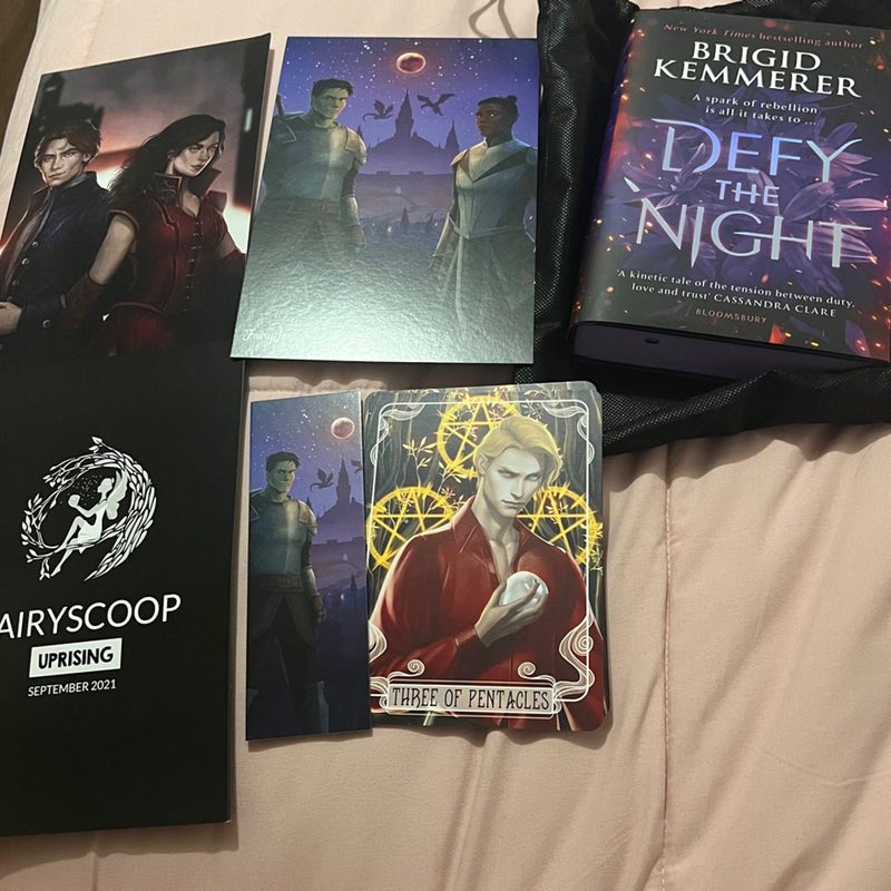 SIGNED Fairyloot Exclusive Defy the Night w/ sprayed edges