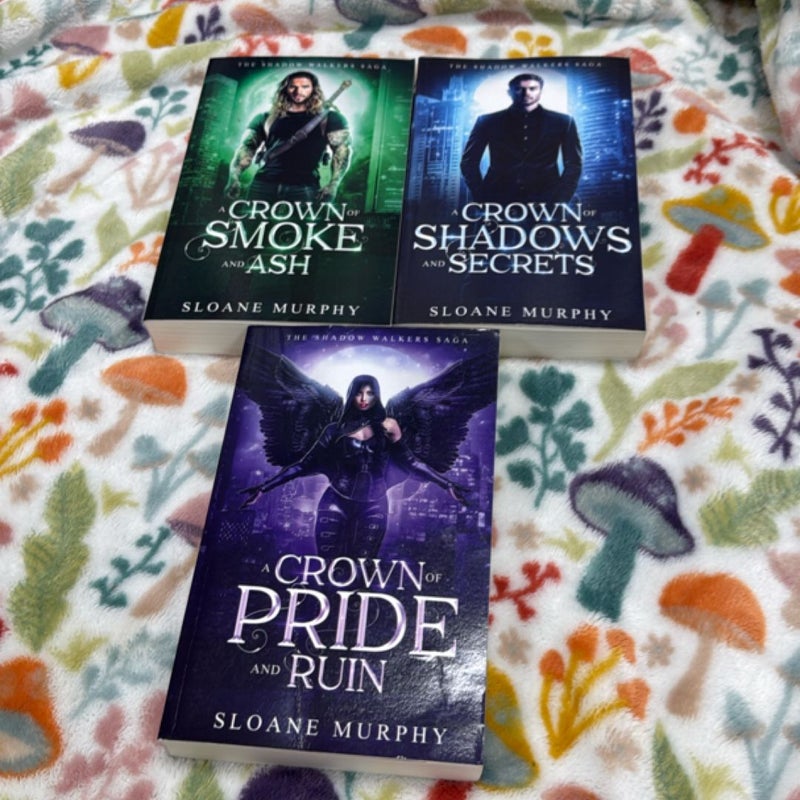 The Shadow Walkers Saga Books 2 3 and 6 Signed