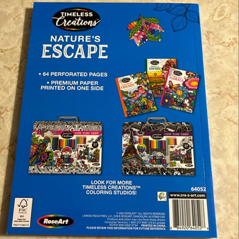 Nature’s Escape: The Art of Coloring