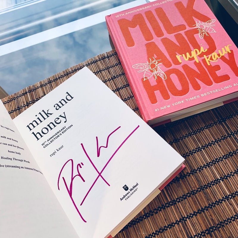 SIGNED Twice Rupi Kaur Milk And Honey 10th Anniversary Edition Event In Person