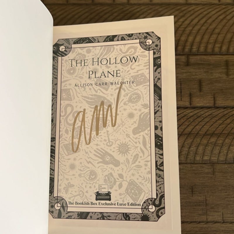 The Hollow Plane