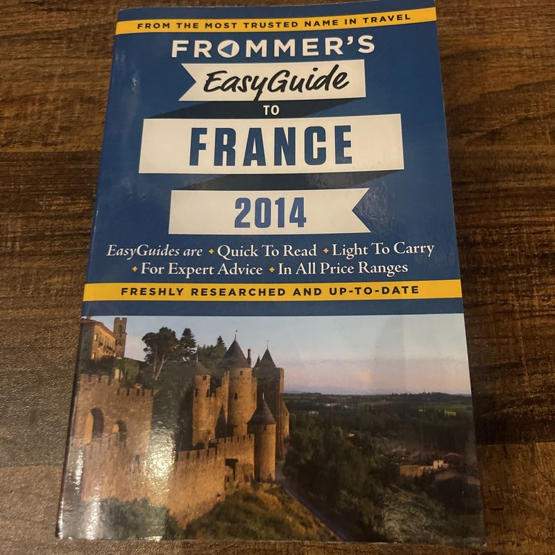 Frommer's EasyGuide to France 2014