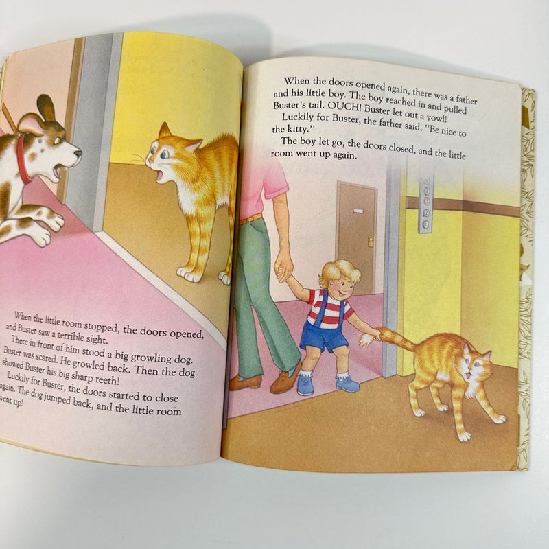 Buster Cat Goes Out, 1989 Little Golden Book