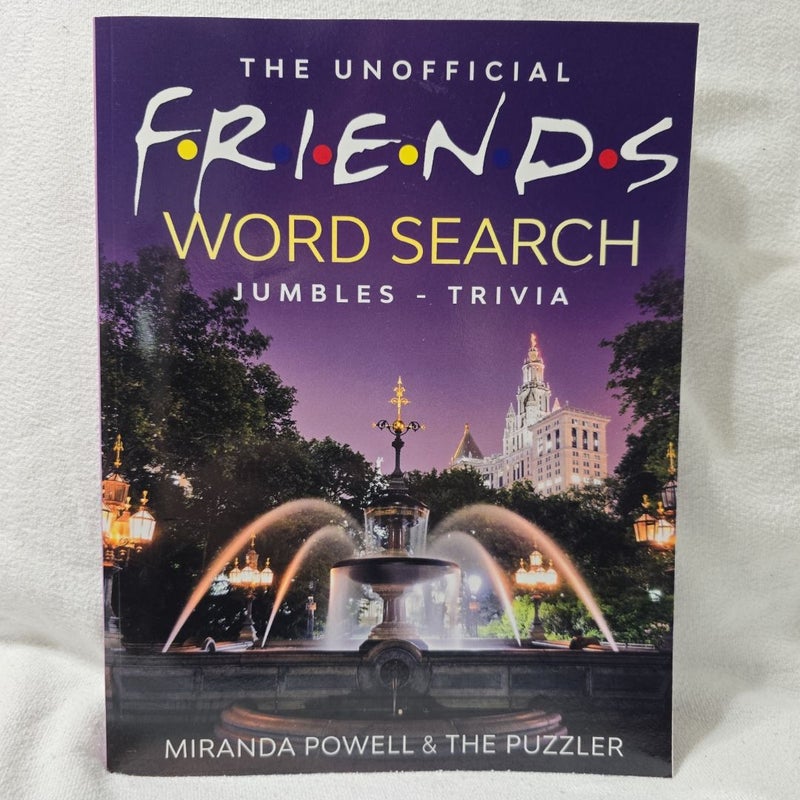 The Unofficial Friends Word Search, Jumbles, and Trivia Book