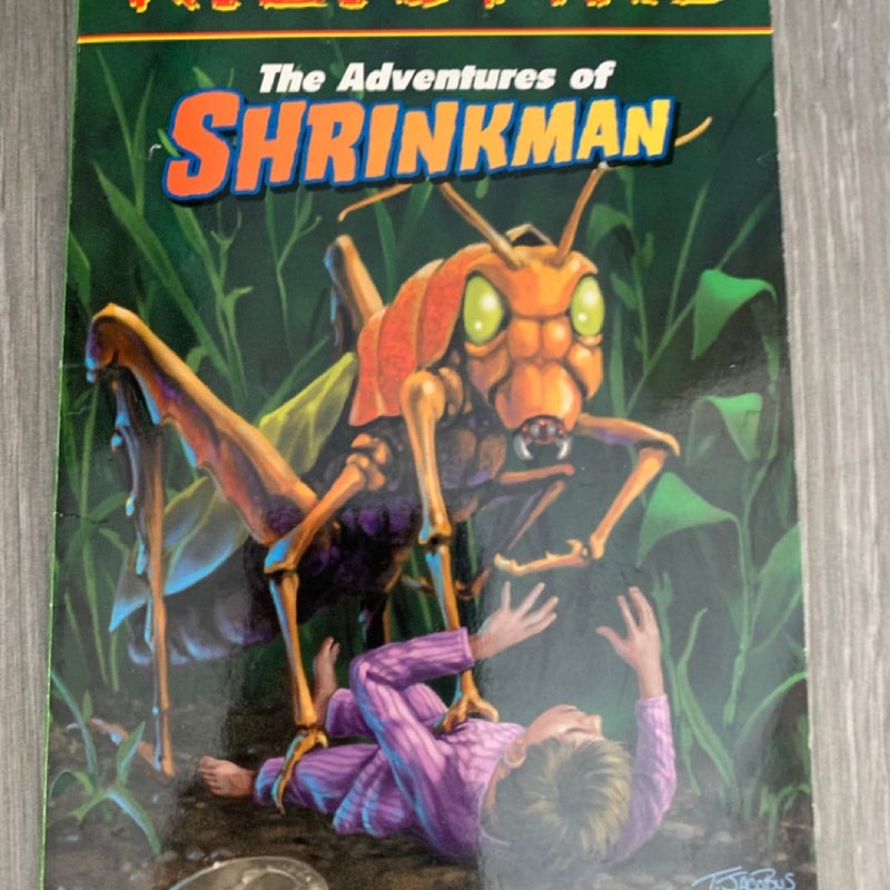 The Adventures of Shrinkman R.L. Stine, First Edition, VTG 2000 (Goosebumps) Teen Horror Fantasy Series 