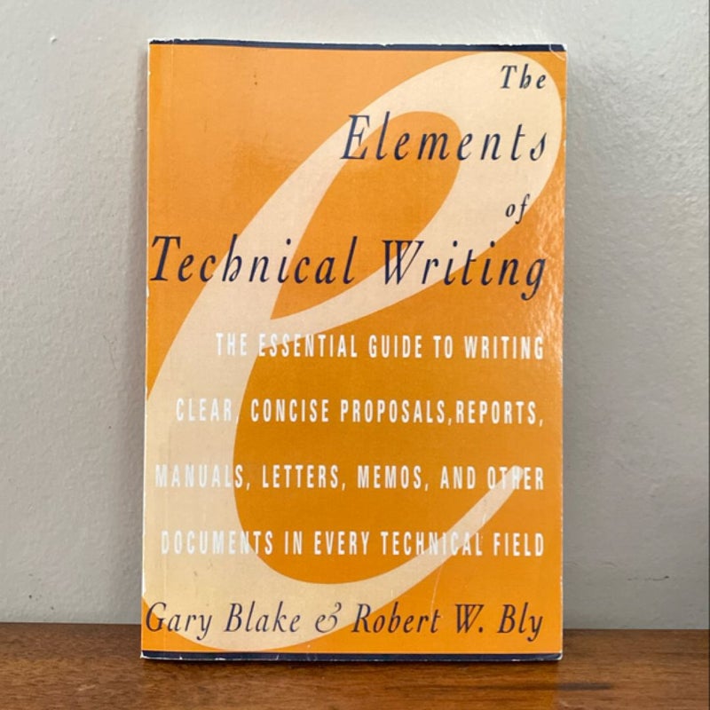 Elements of Technical Writing